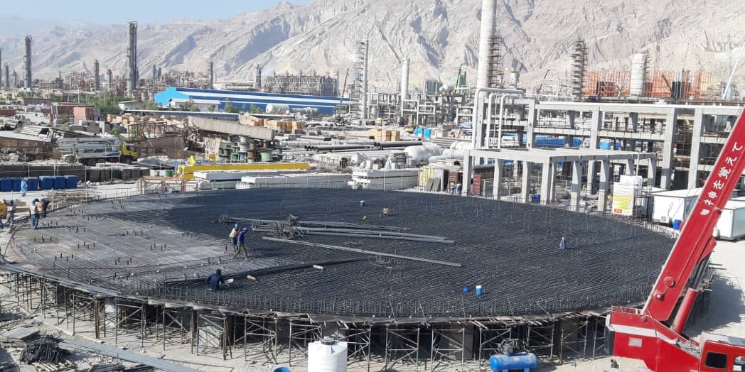 مخازن دو جداره اولفین پروژه پتروشیمی بوشهر